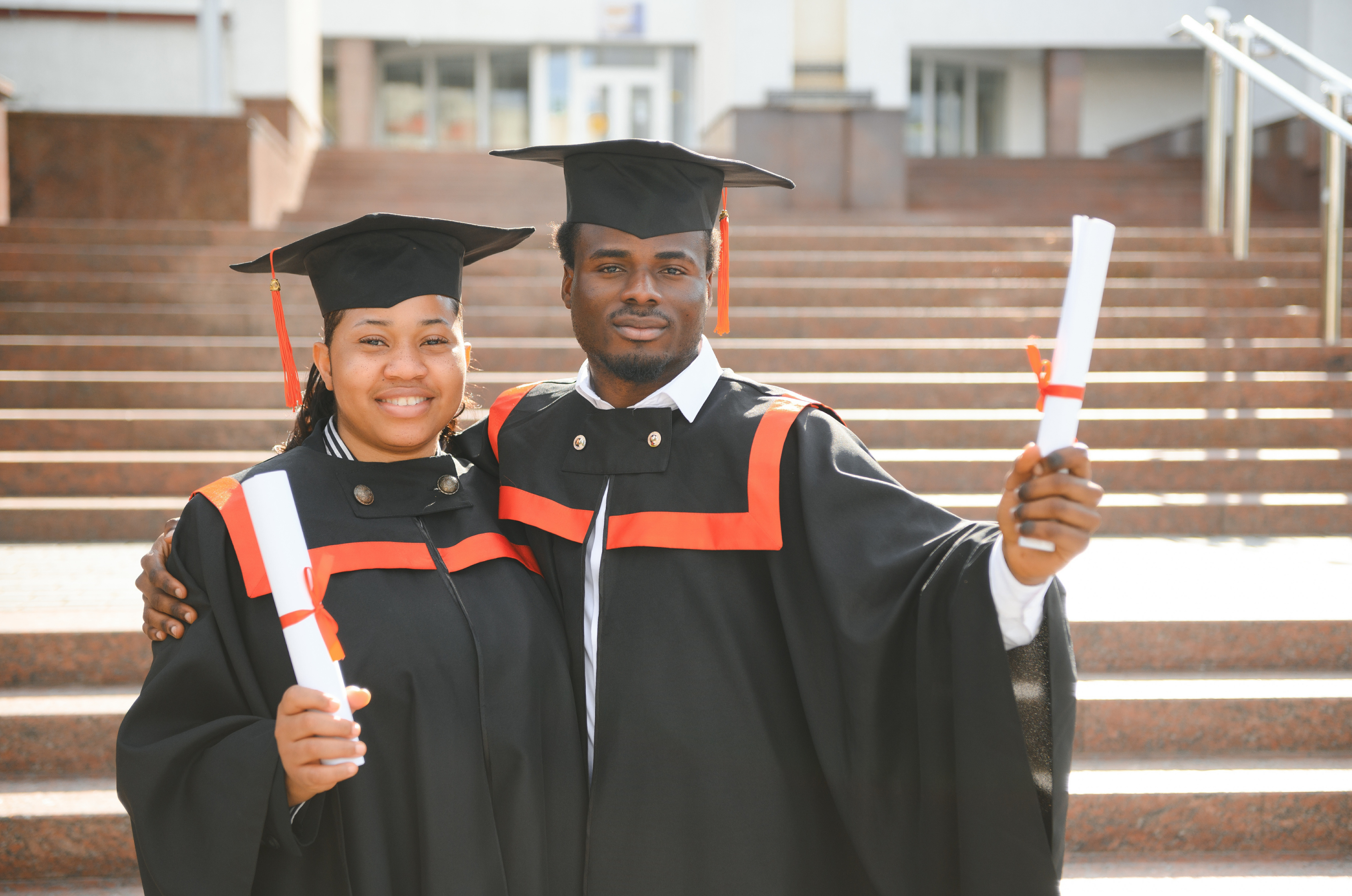 Solar panels at a college